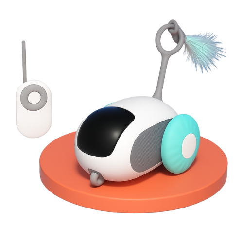 MeowMotion™ Smart Interactive Cat-Toy Car