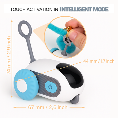 MeowMotion™ Smart Interactive Cat-Toy Car