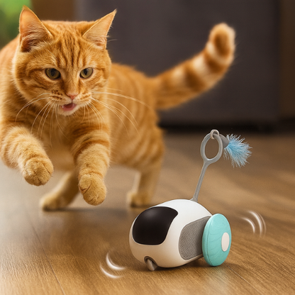 MeowMotion™ Smart Interactive Cat-Toy Car